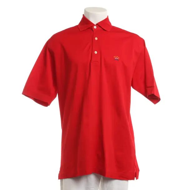 Poloshirt, in Rot, Baumwolle, Paul & Shark