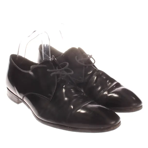 Lace Up Shoes, in Black, Prada