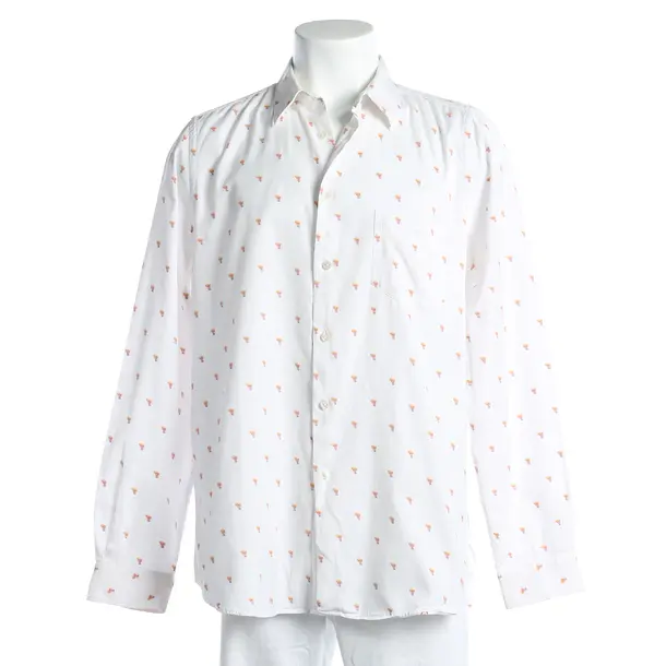 Shirt, in White, Cotton, Paul Smith