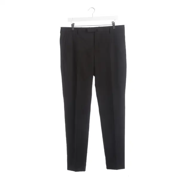 Pants, in Black, Wool, Boglioli