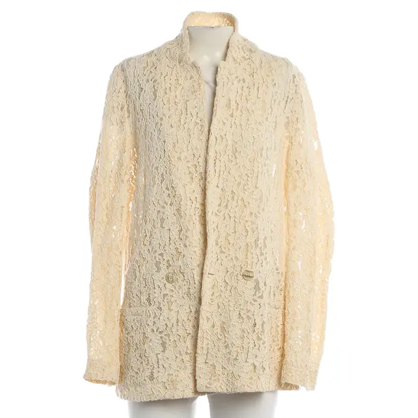 Blazer, in Beige, Baumwolle, Twin Set