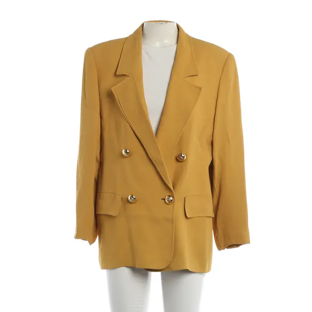 Blazer, in Senfgelb, Acetat, Valentino