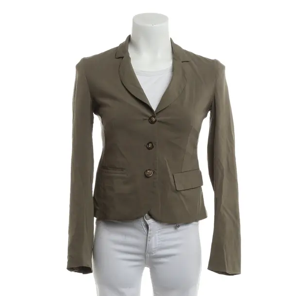 Blazer, in Olive Green, Wool, Prada Linea Rossa