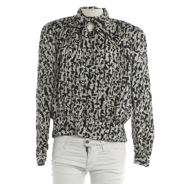 Blouse, in Black, Acetate, Valentino
