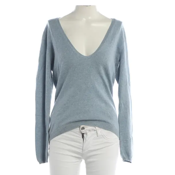 Pullover, in Hellblau, Kaschmir, Brunello Cucinelli