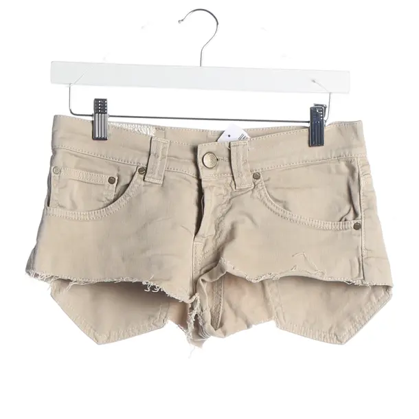 Shorts, in Hellbraun, Baumwolle, Dondup