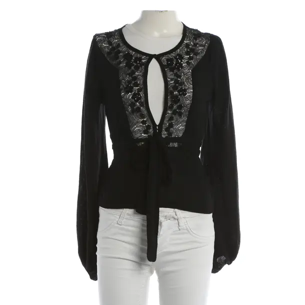 Wollpullover, in Schwarz, Wolle, Blumarine