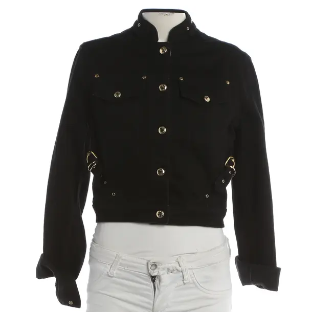 Sommerjacke, in Schwarz, Baumwolle, Versace Jeans Couture