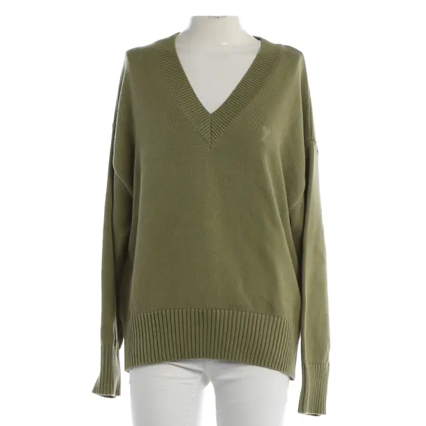 Pullover, in Grün, Baumwolle, Ami Paris