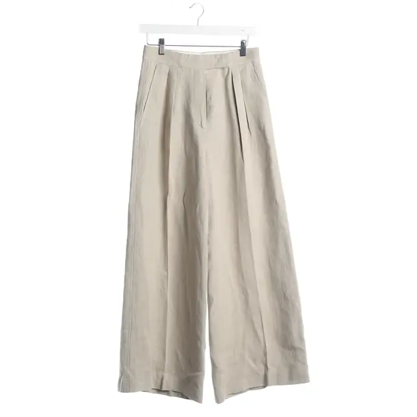 Pants, in Light Gray, Linen, Max Mara