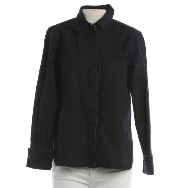 Bluse, in Navy, Baumwolle, Max Mara