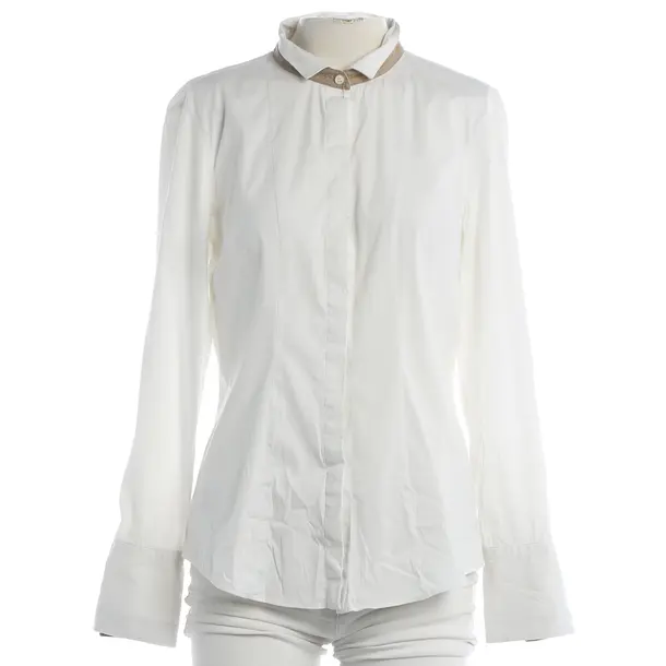 Camicetta, in Bianco, Cotone, Brunello Cucinelli