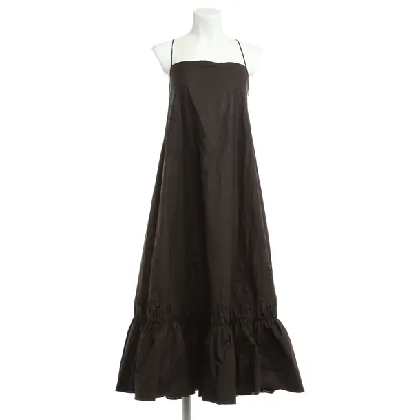 Dress, in Dark Brown, Cotton, Jil Sander