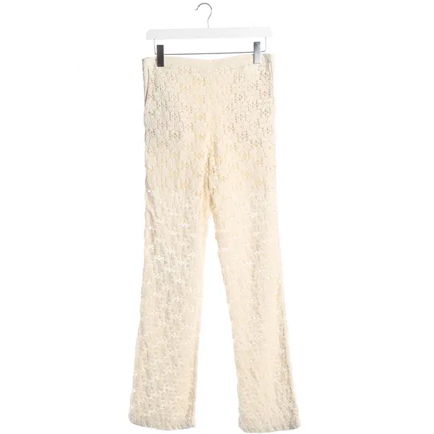 Hose, in Cream, Baumwolle, Jil Sander