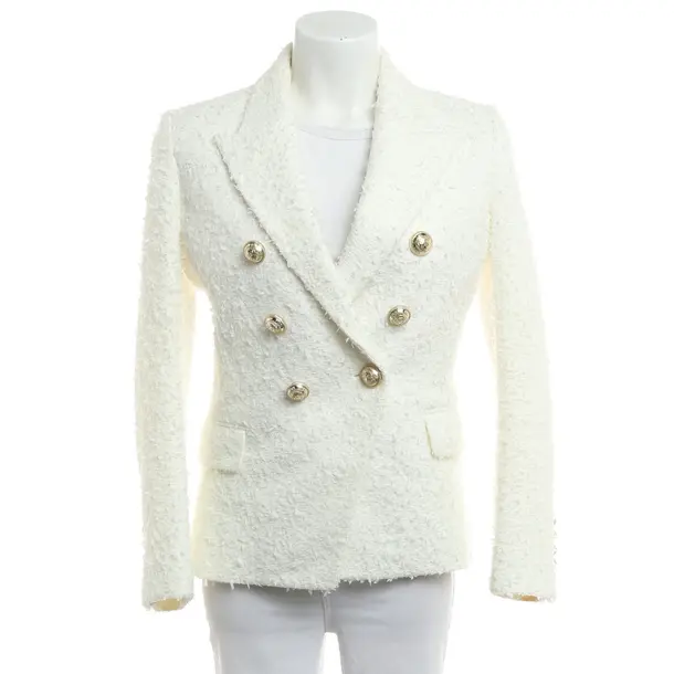 Blazer, in Bianco, Poliammide, Balmain