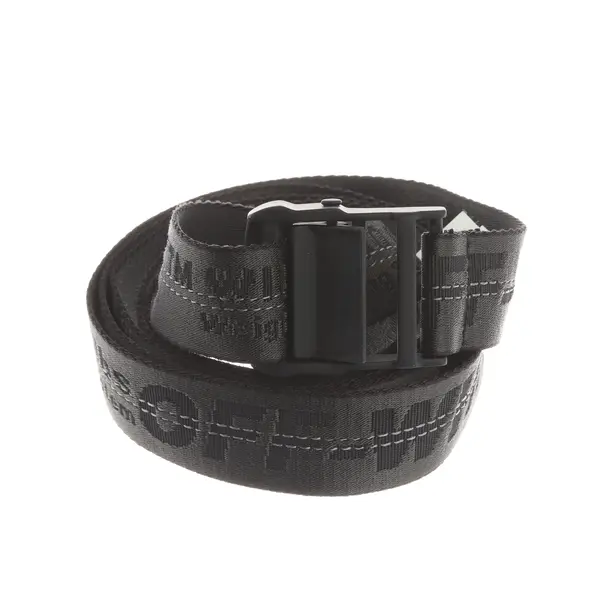 Belt, in Black, Polyamide, Off-White
