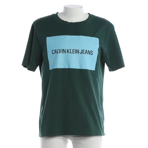 T-Shirt, in Green, Cotton, Calvin Klein