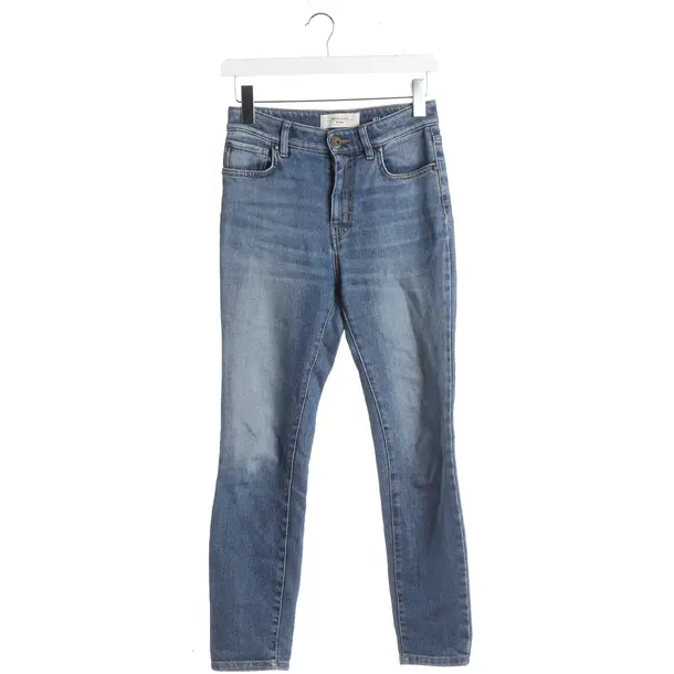Jeans Slim Fit, in Blau, Baumwolle, Max Mara