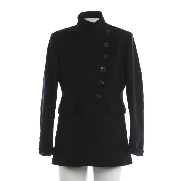 Mid-Season Jacket, in Navy, Wool, Pauw