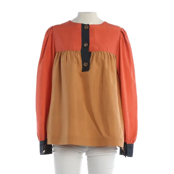 Bluse, in Mehrfarbig, Seide, Chloé