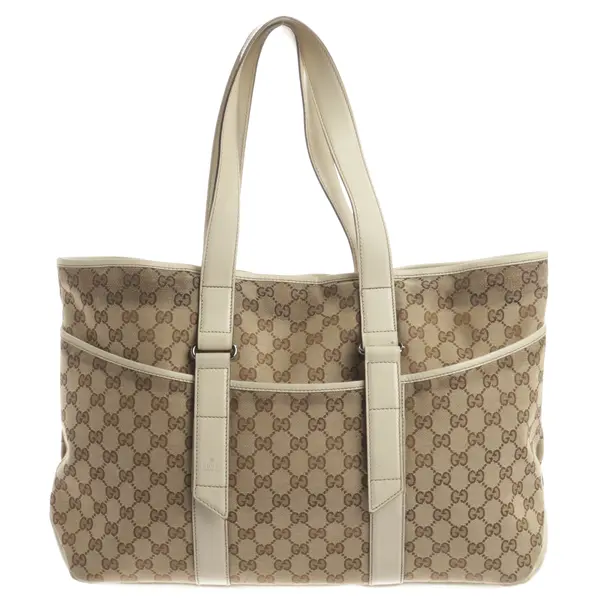 Shopper, in Braun, Baumwolle, Gucci