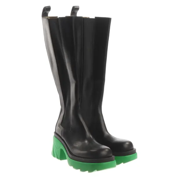 Stiefel, in Schwarz, Bottega Veneta