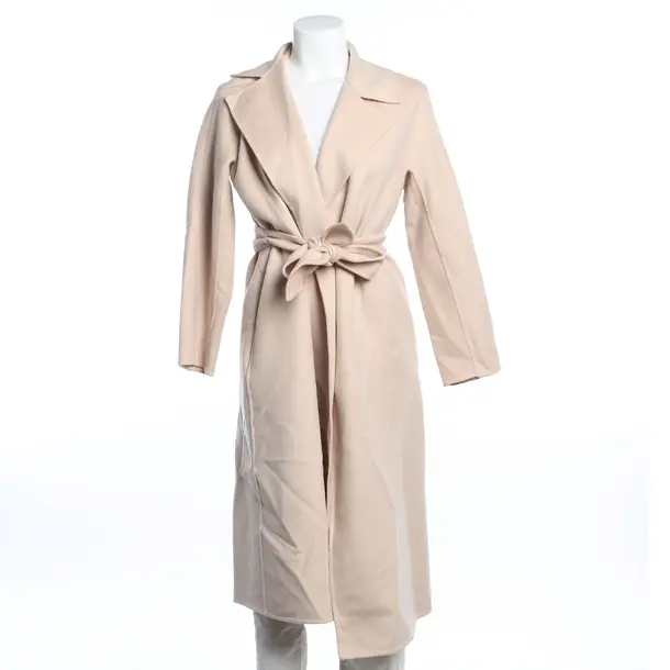 Mid-Season Coat, in Light Pink, Wool, Max Mara