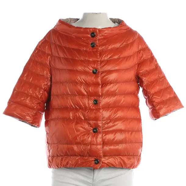 Vest, in Dark Orange, Polyimide, Herno