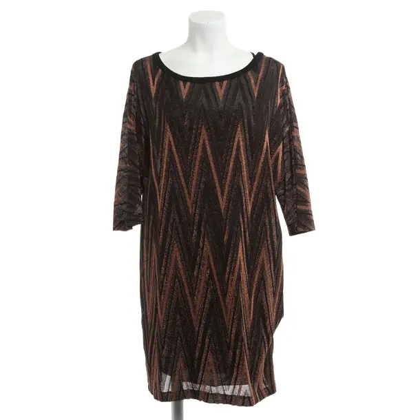 Dress, in Gold, Cotton, Missoni M