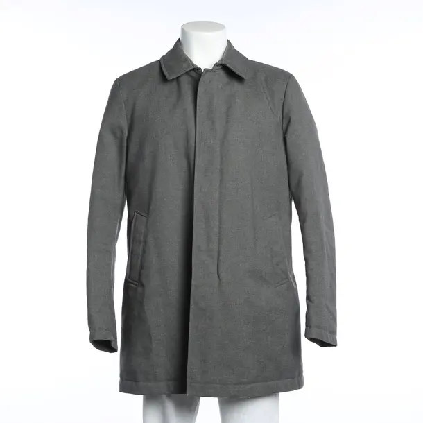Overcoat, in Gray, Polyester, Herno