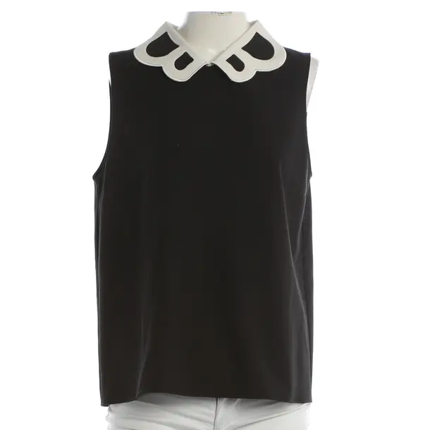 Top, in Black, Polyester, Boutique Moschino