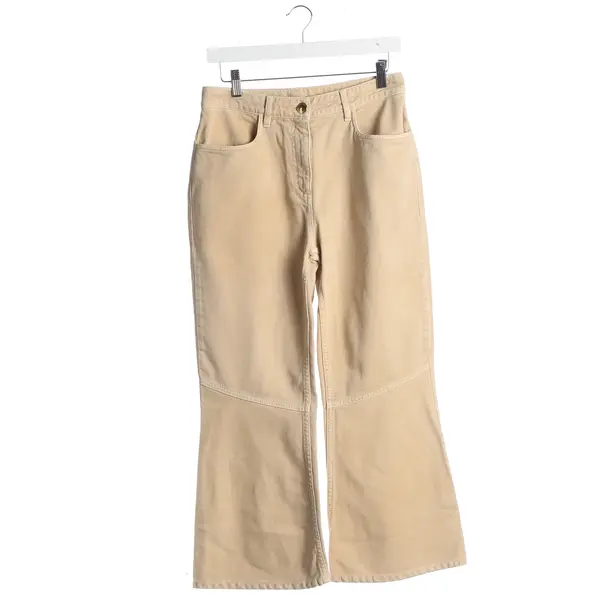Jeans Straight Fit, in Camel, Baumwolle, Moschino