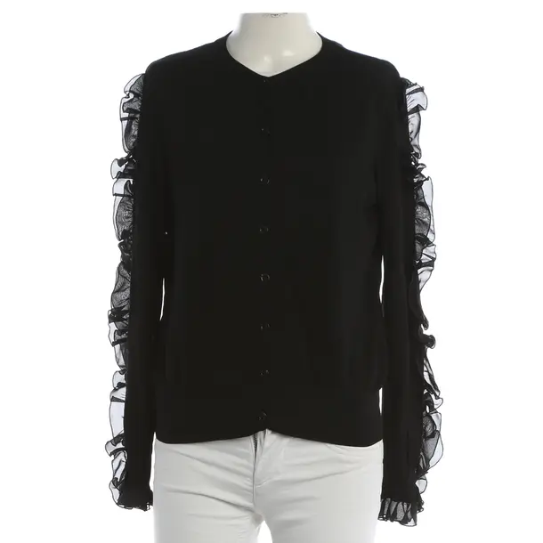 Strickjacke, in Schwarz, Polyester, Boutique Moschino