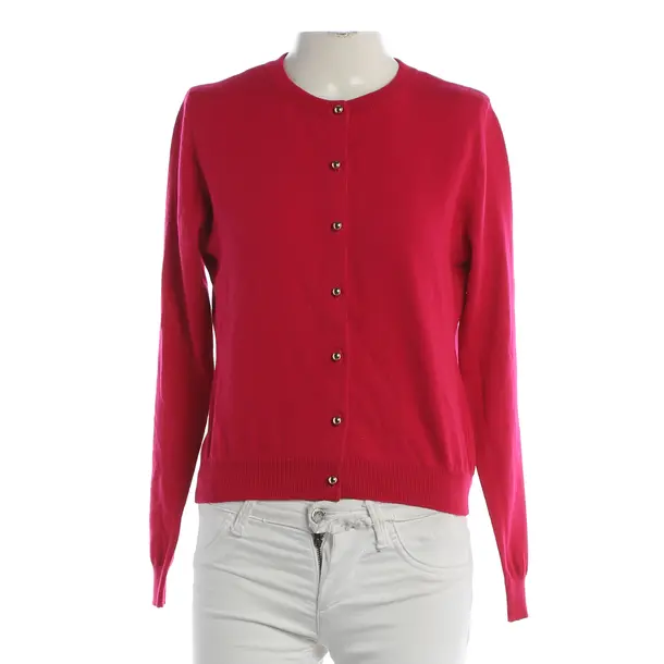 Cardigan, in Raspberry, Wool, Moschino