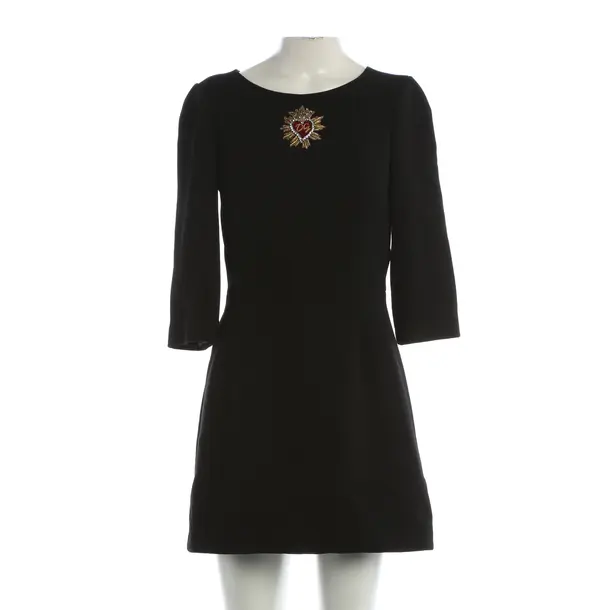 Kleid, in Schwarz, Wolle, Dolce & Gabbana