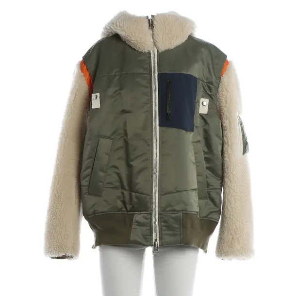 Winter Jacket, in Multicolored, Cotton, Sacai
