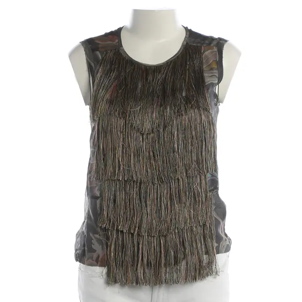Top, in Multicolored, Silk, Dries van Noten