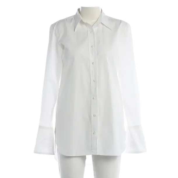 Blouse, in White, Cotton, Dries van Noten