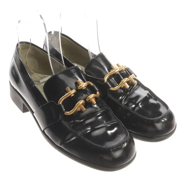 Loafers, in Black, Bottega Veneta
