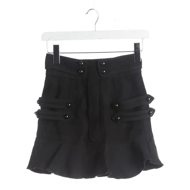 Rock, in Schwarz, Wolle, Isabel Marant