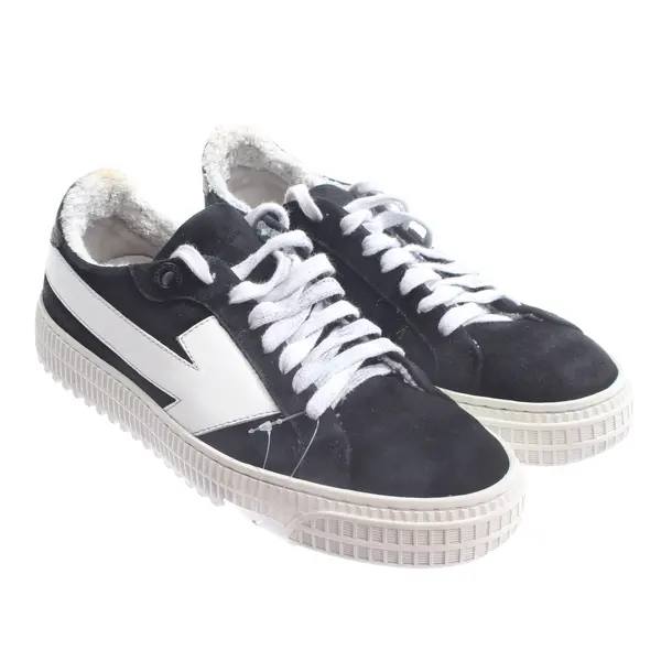Sneakers, in Black, Off-White