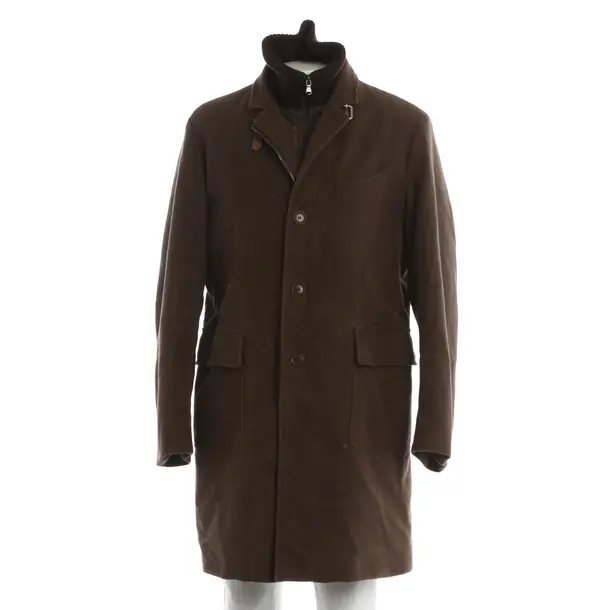 Winter Coat, in Brown, Cotton, Moncler