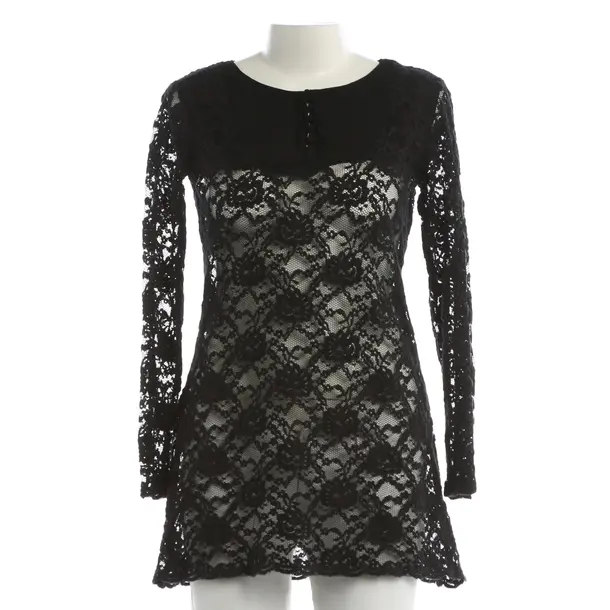Blouse, in Black, Cotton, Twin Set