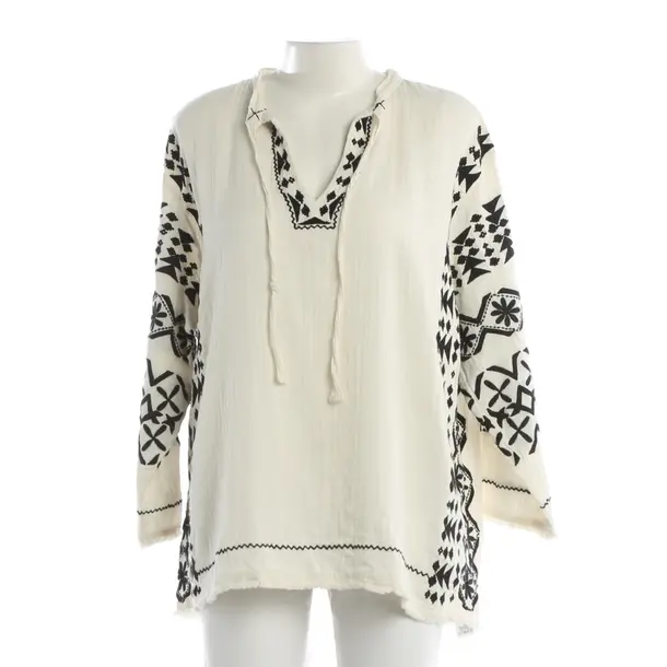 Bluse, in Beige, Baumwolle, Maliparmi