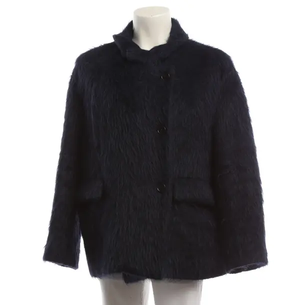 Mid-Season Jacket, in Blue, Wool, Marni