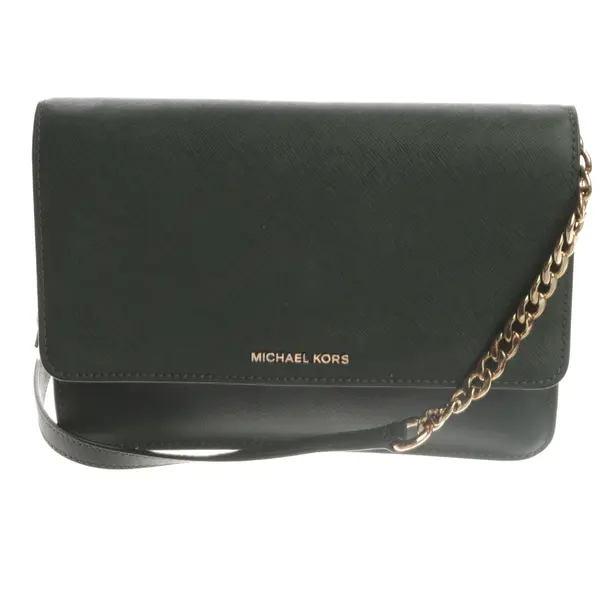 Shoulder Bag, in Green, Leather, Michael Kors