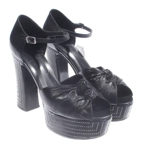 Sandaletten, in Schwarz, Saint Laurent