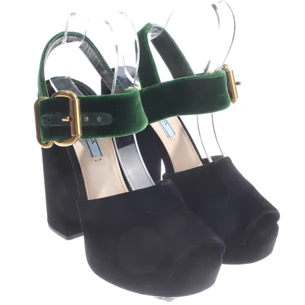 Sandaletten, in Schwarz, Prada