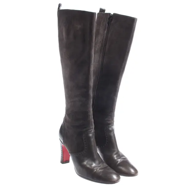 Stiefel, in Grau, Christian Louboutin