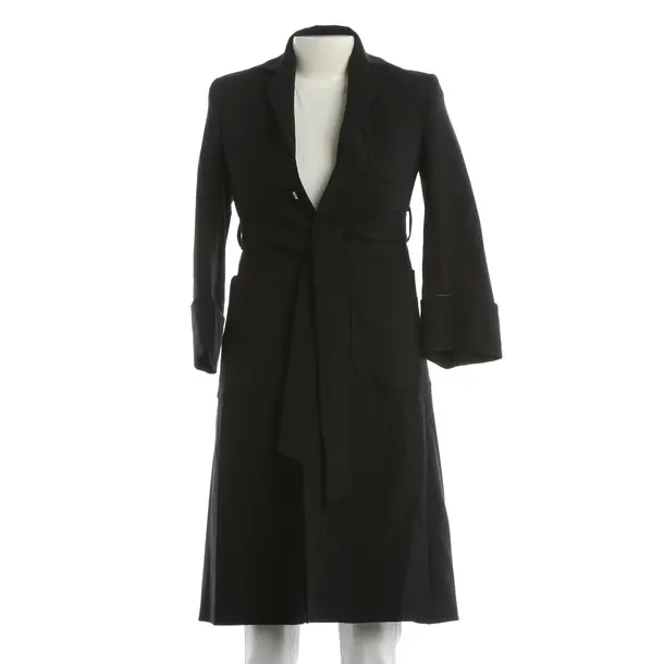 Mid-Season Coat, in Black, Wool, Dsquared
